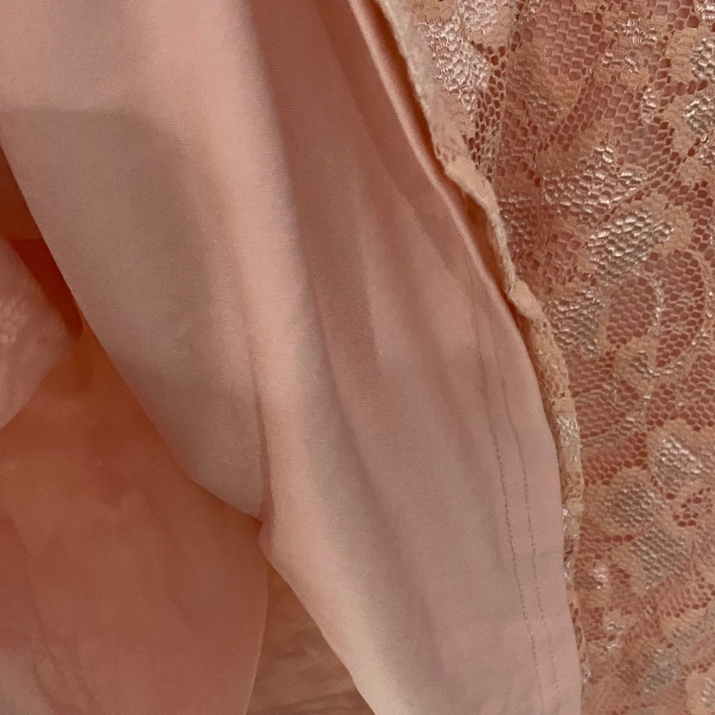 Rosegal Lace V-Neck Blouse - Soft Pink 1X