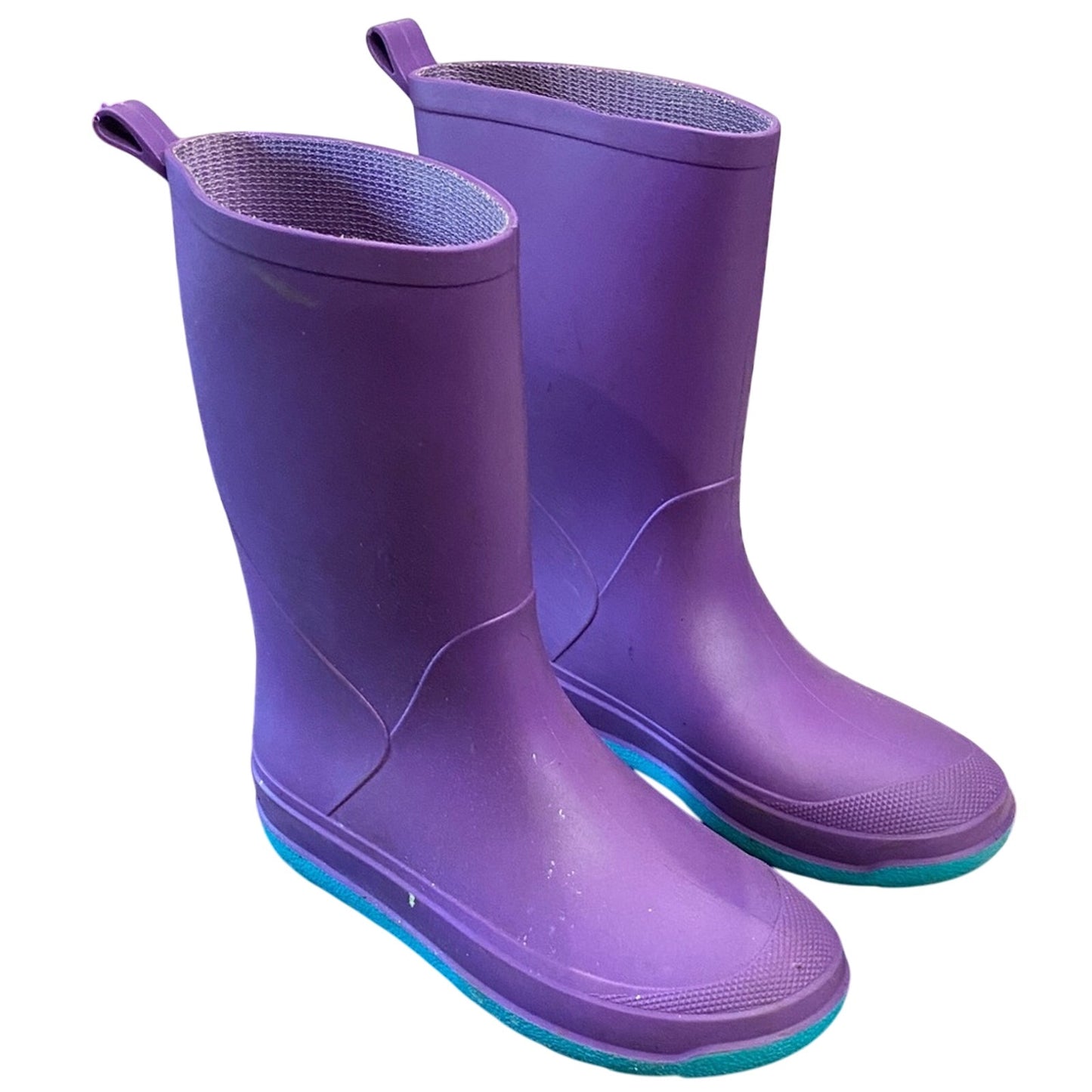 Cat & Jack Vibrant Purple Kids Boots SIZE 3