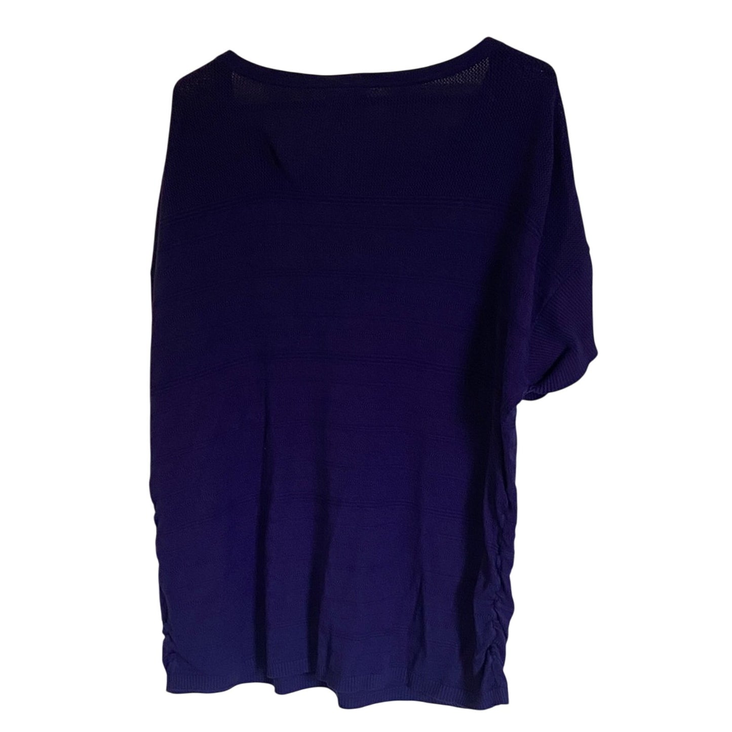 Apt. 9 Women's Deep purple Short Sleeve Top 1x