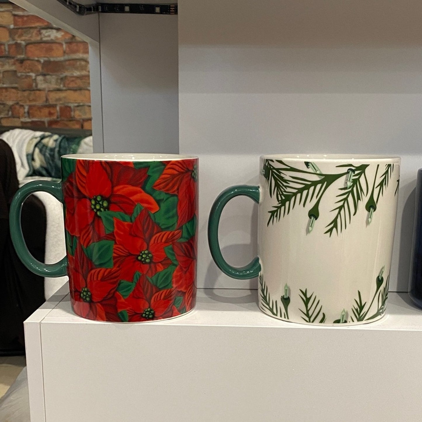 Starbucks Festive Red and Green Mugs