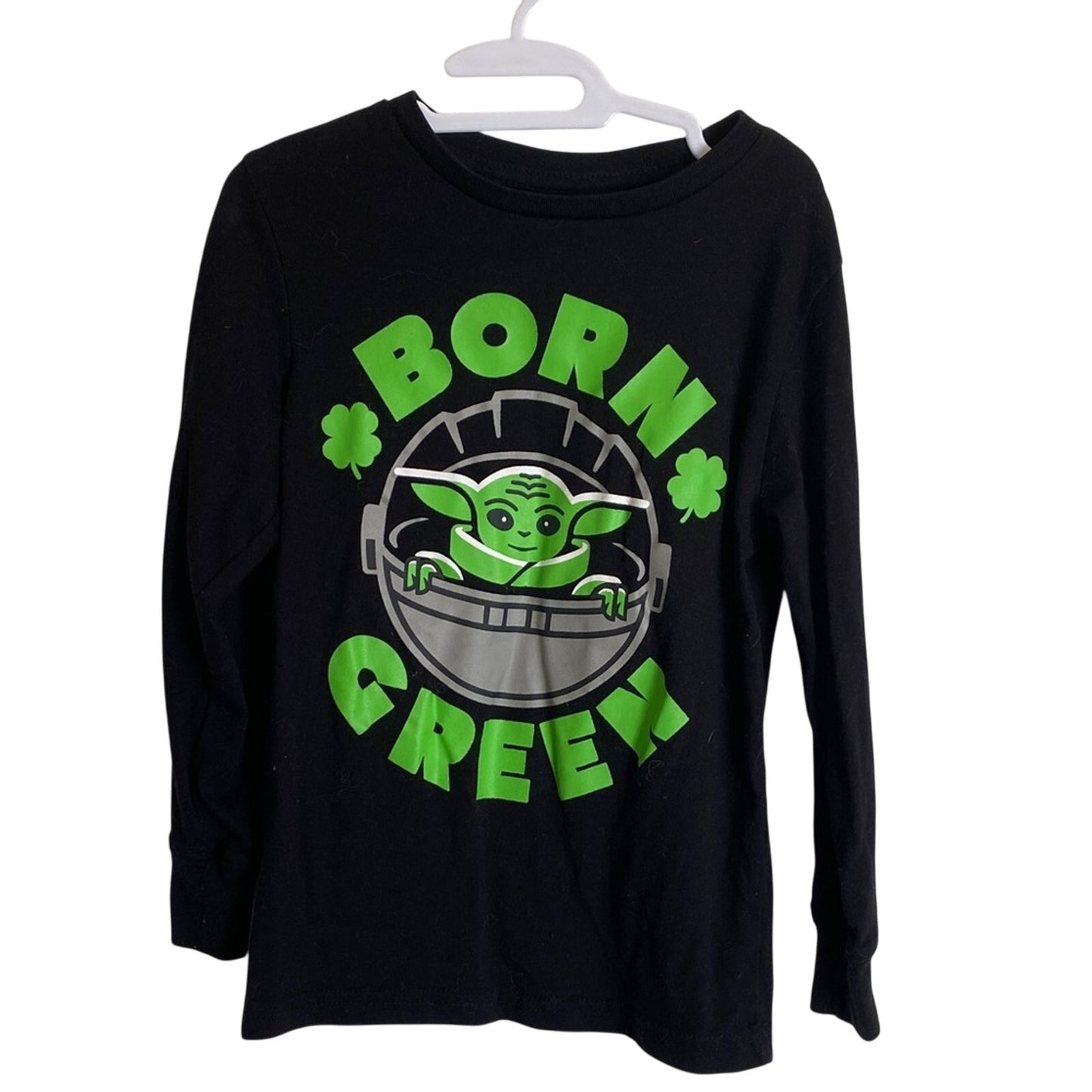 Star Wars Black and Green Long Sleeve Tee XS