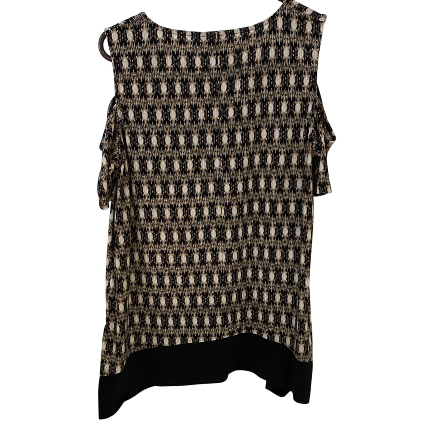 Rafaella Black and White Patterned Blouse