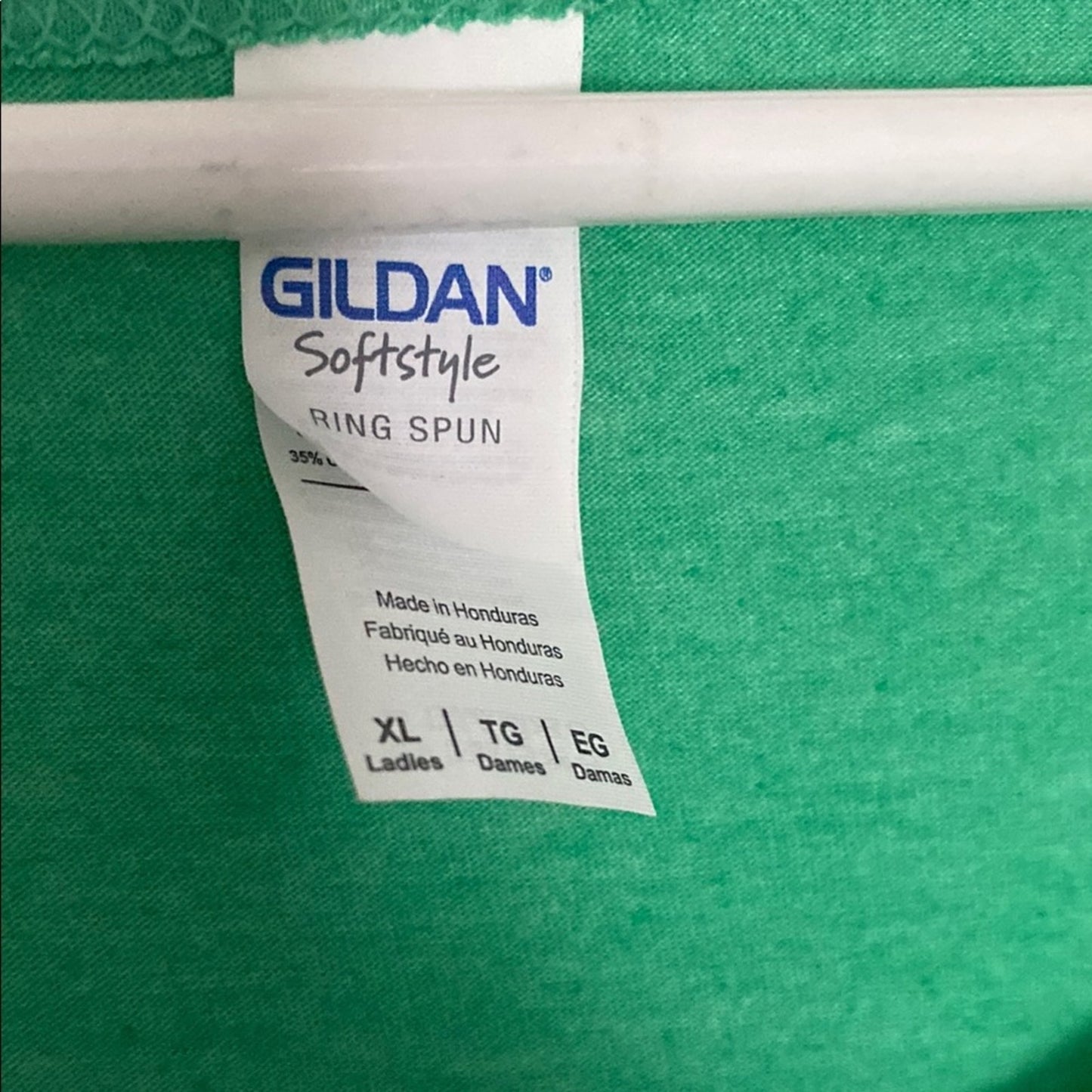 Gildan Softstyle Green Tank Top