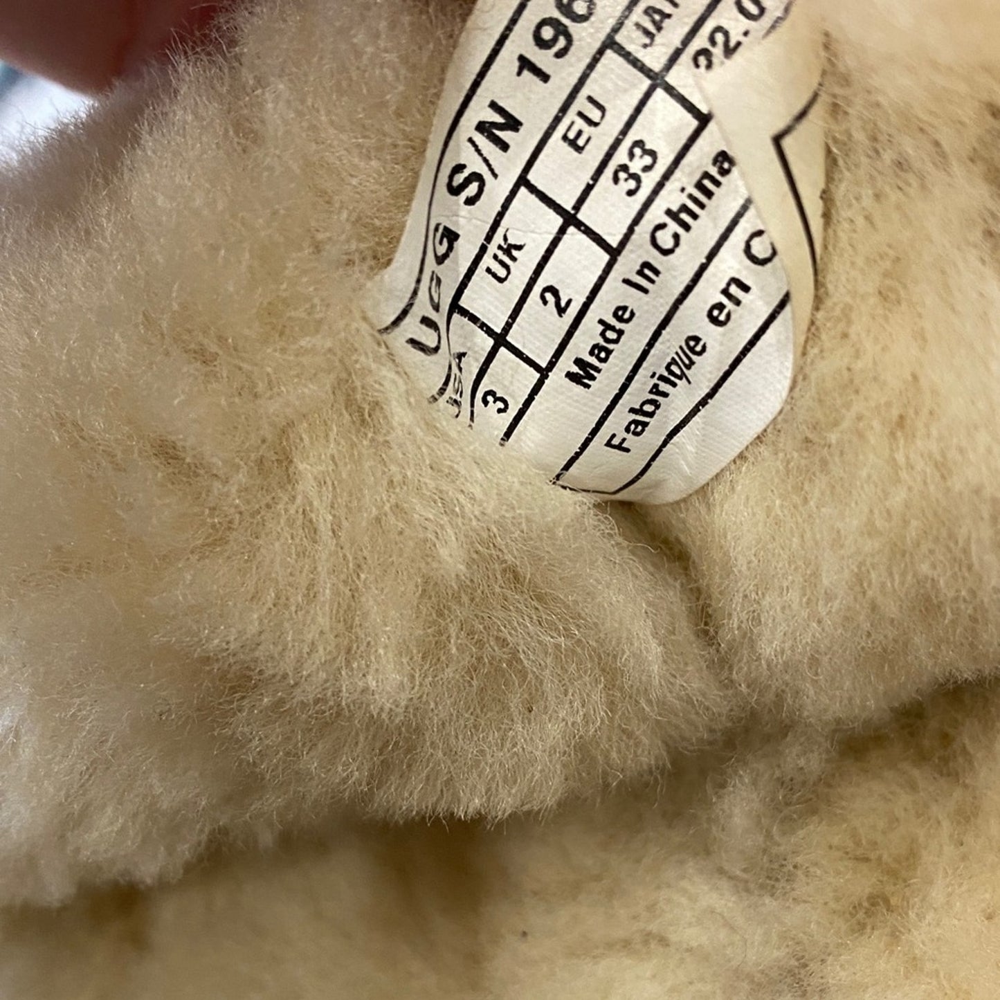 UGG Brown and Cream Sheepskin Boots