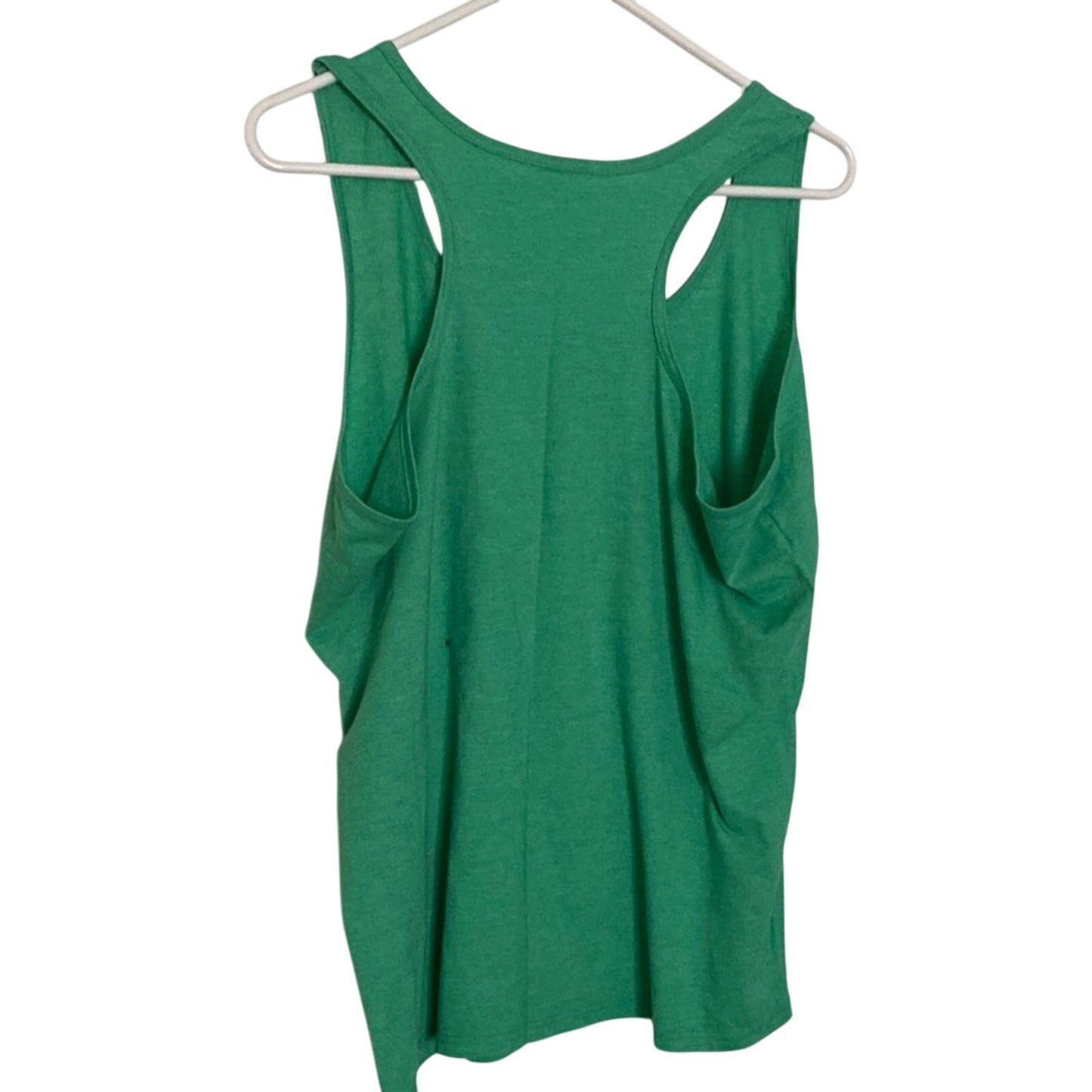 Gildan Softstyle Green Tank Top
