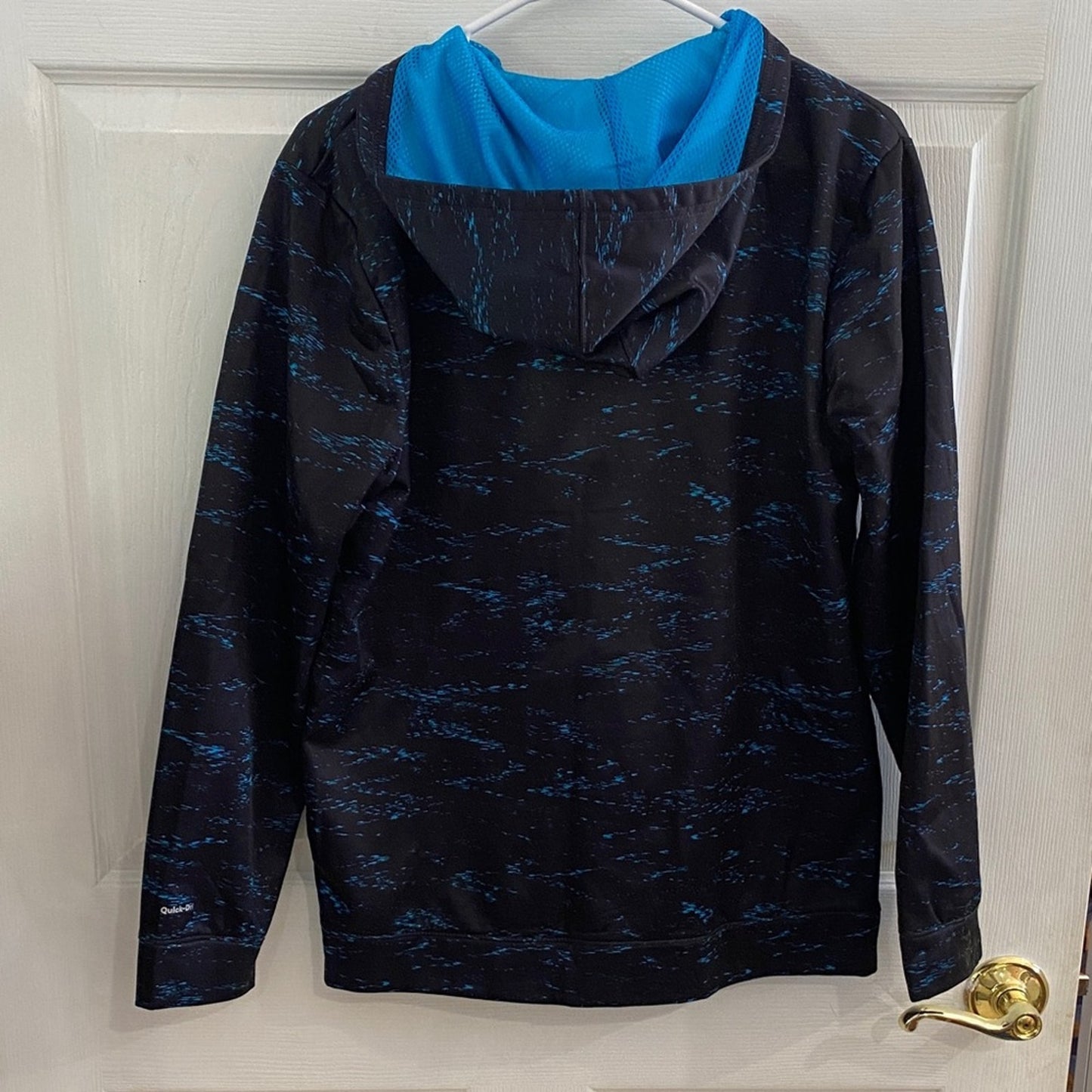 Xersion Black and Blue Quick-Dri Hoodie xl 18/20