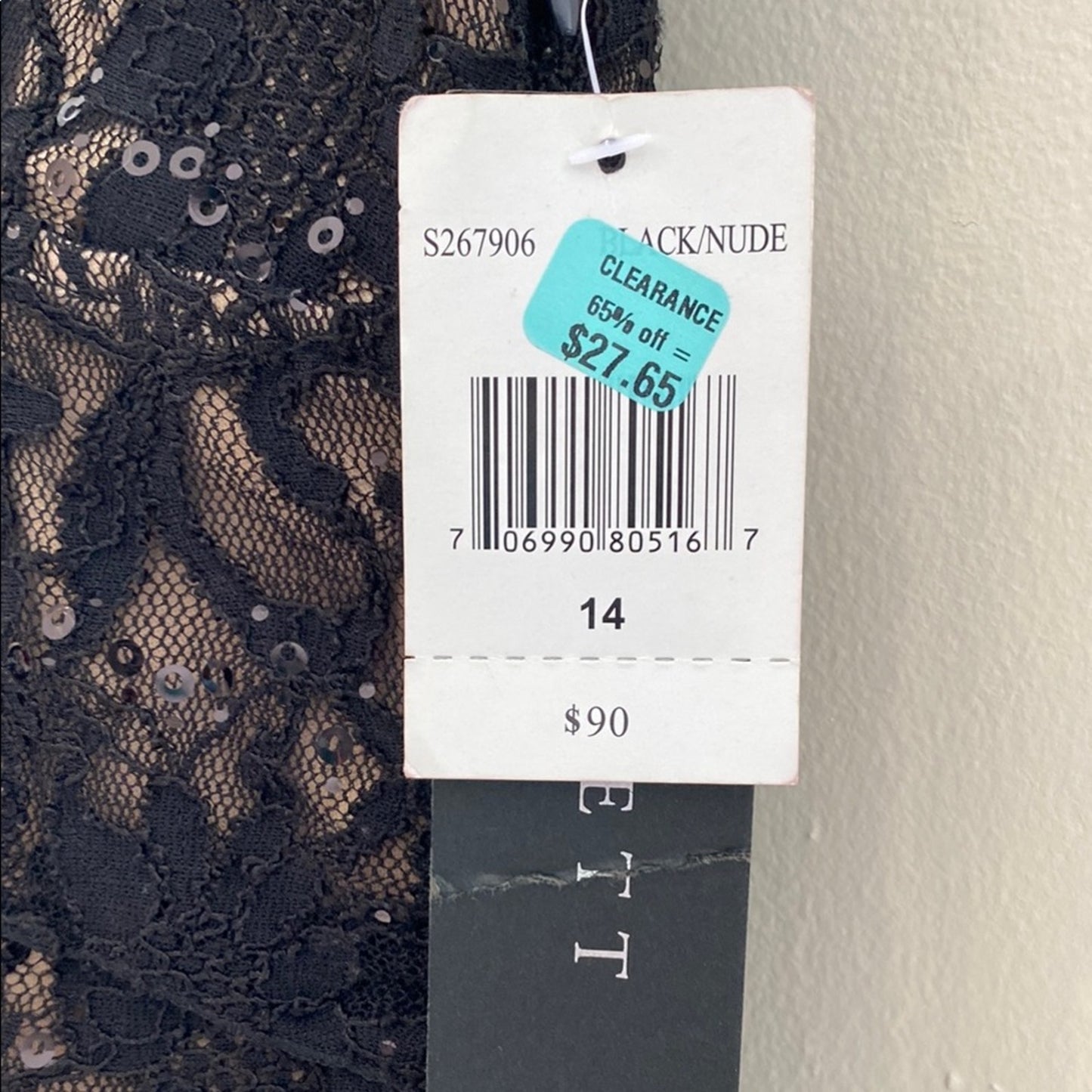 Scarlett black Sheath Mini Dress V-Neck Cocktail 14