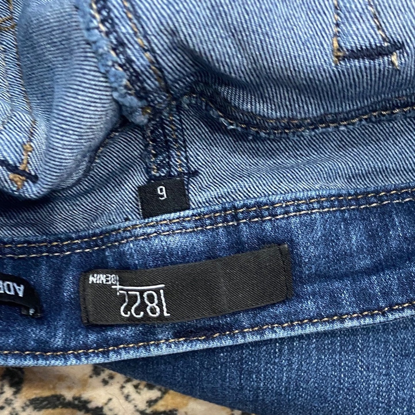1822 Denim Dark Blue Skinny Jeans