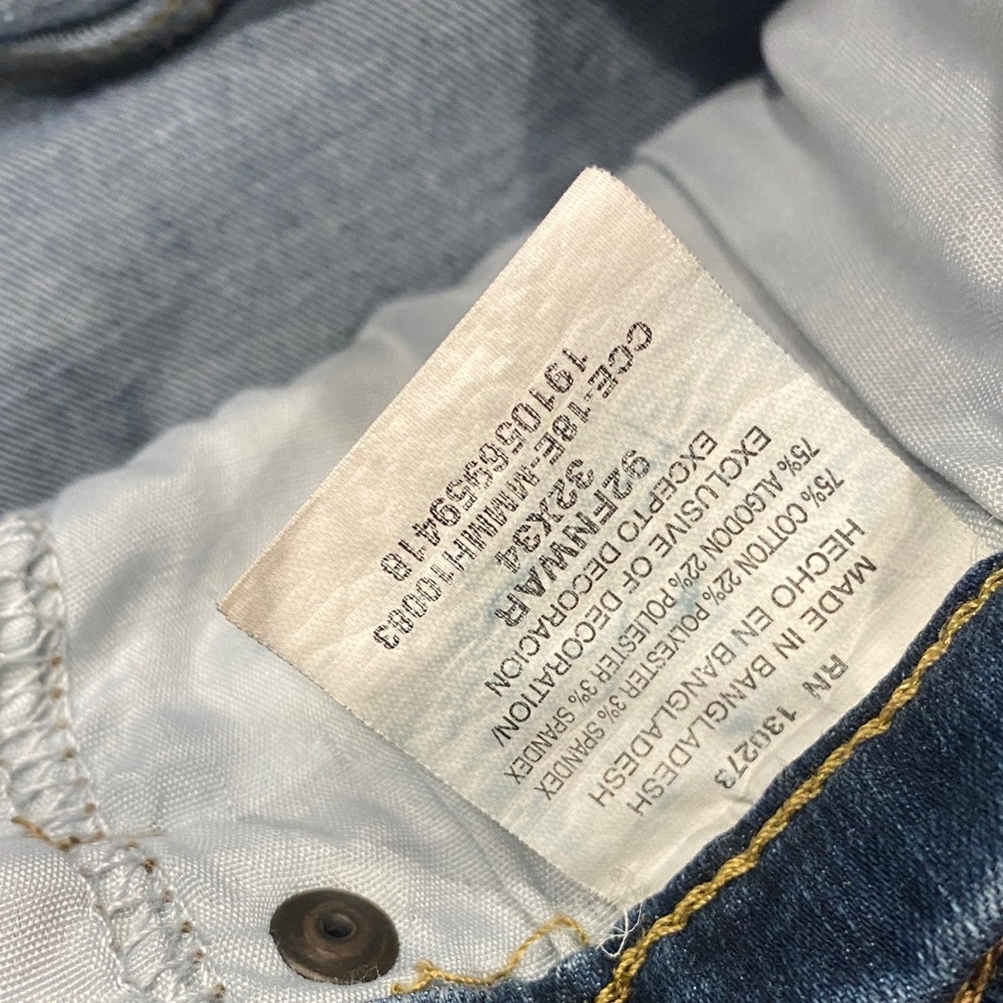 Wrangler Men's Denim Jeans - Classic Blue