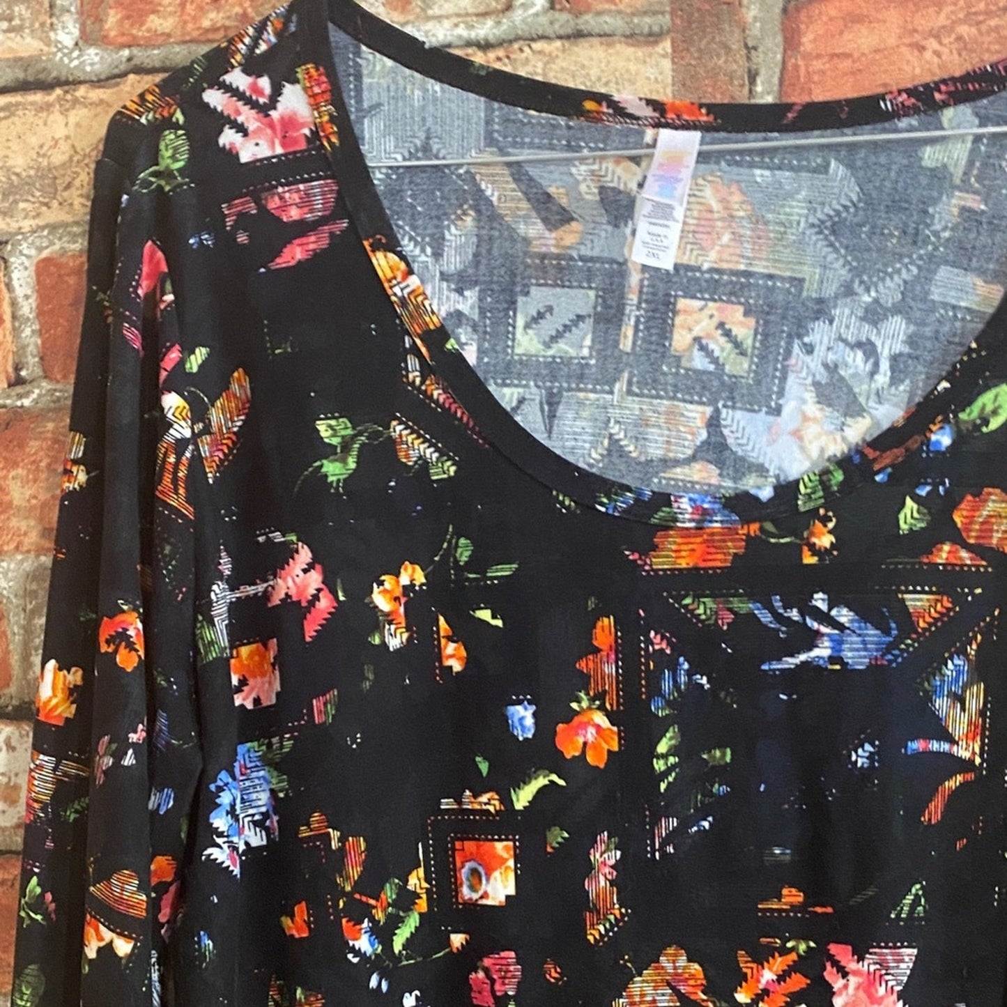 LuLaRoe Multicolor Floral Women's Blouse