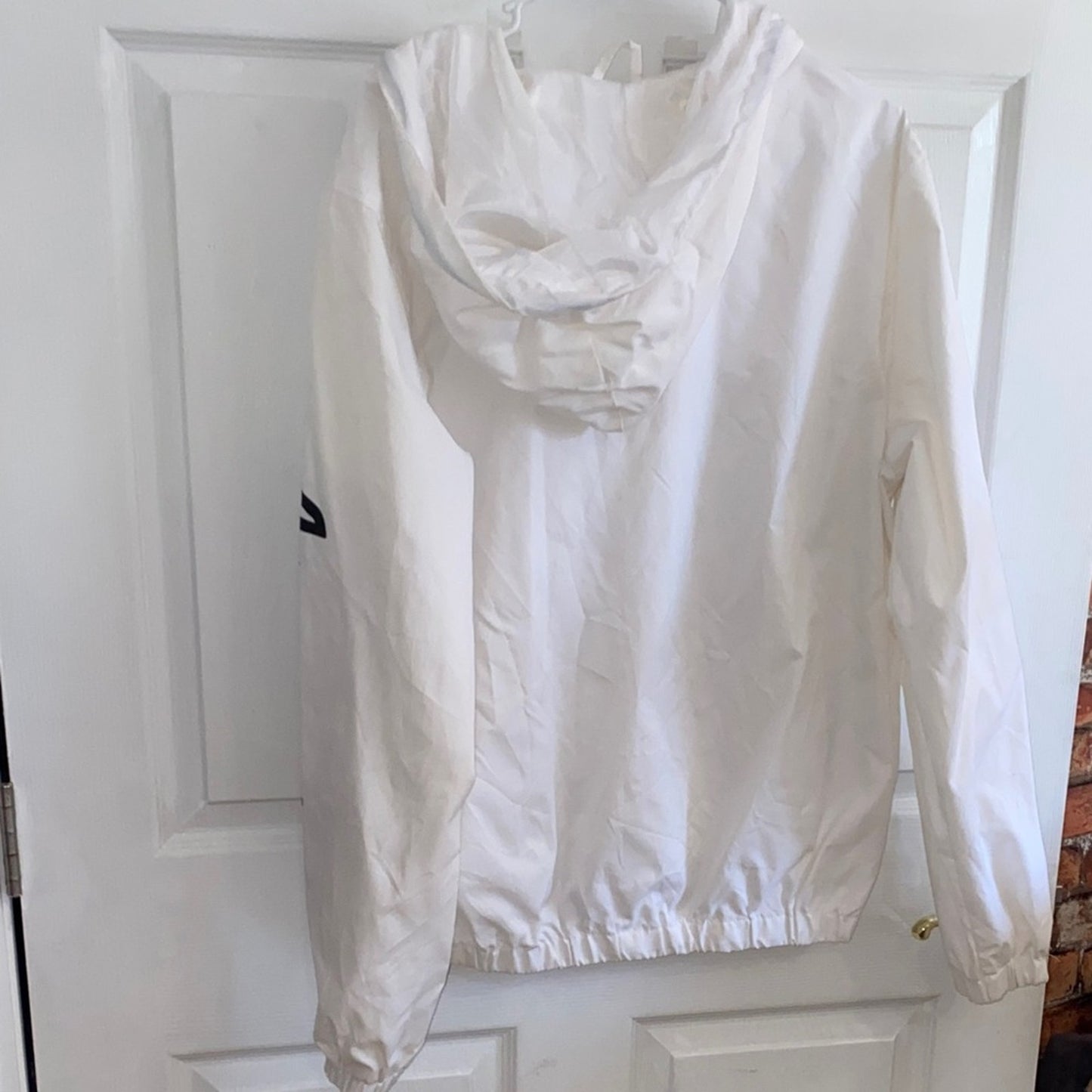 Aeropostale White Hooded Jacket medium