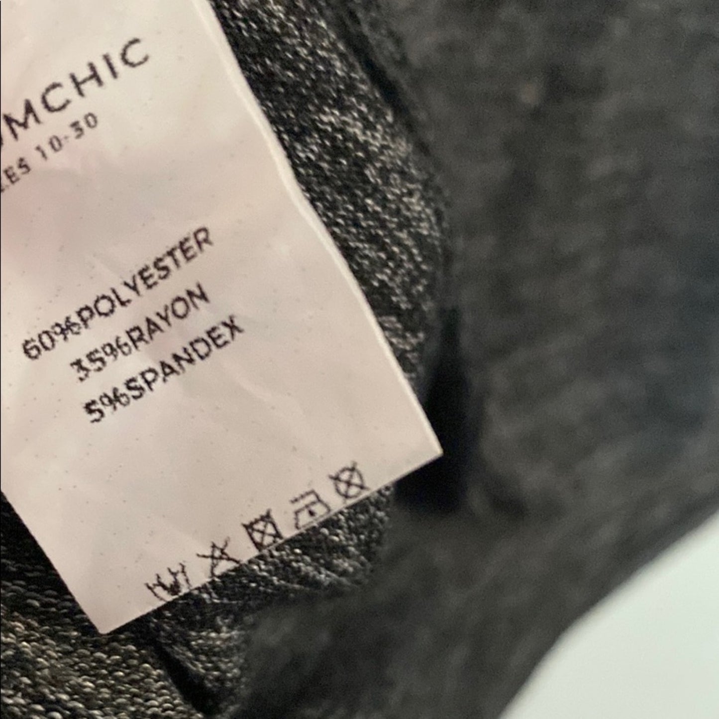 Gray and Purple Women's Top