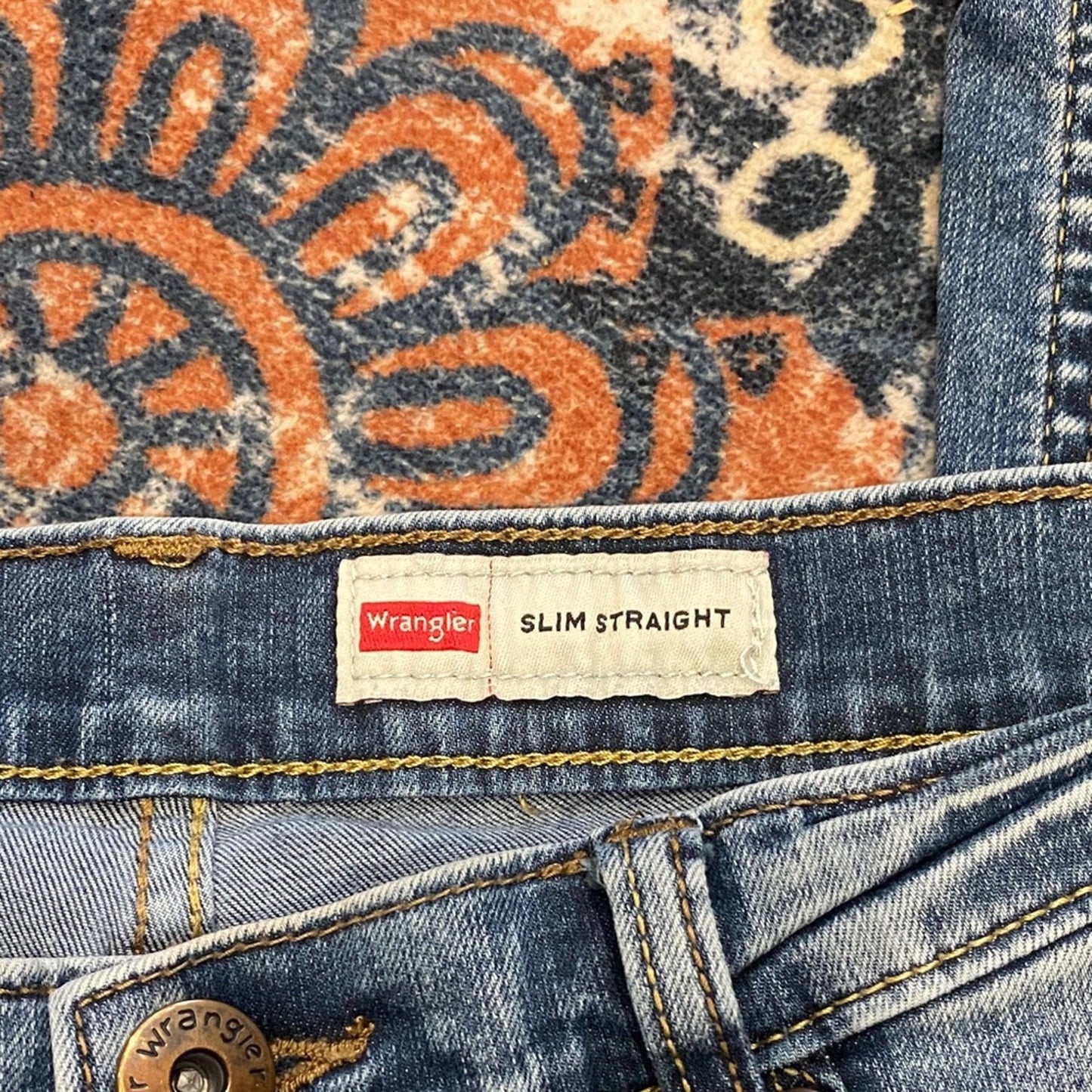 Wrangler Men's Denim Jeans - Classic Blue