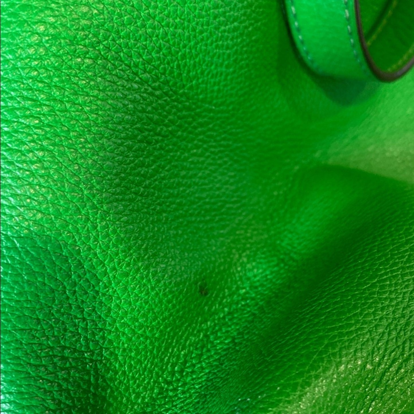 Michael Kors Green and Gold Shoulder Bag with Chain Details