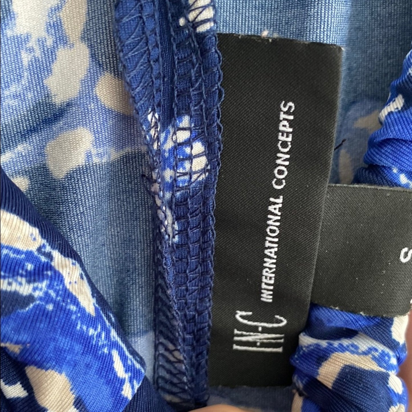 INC Blue Dress small