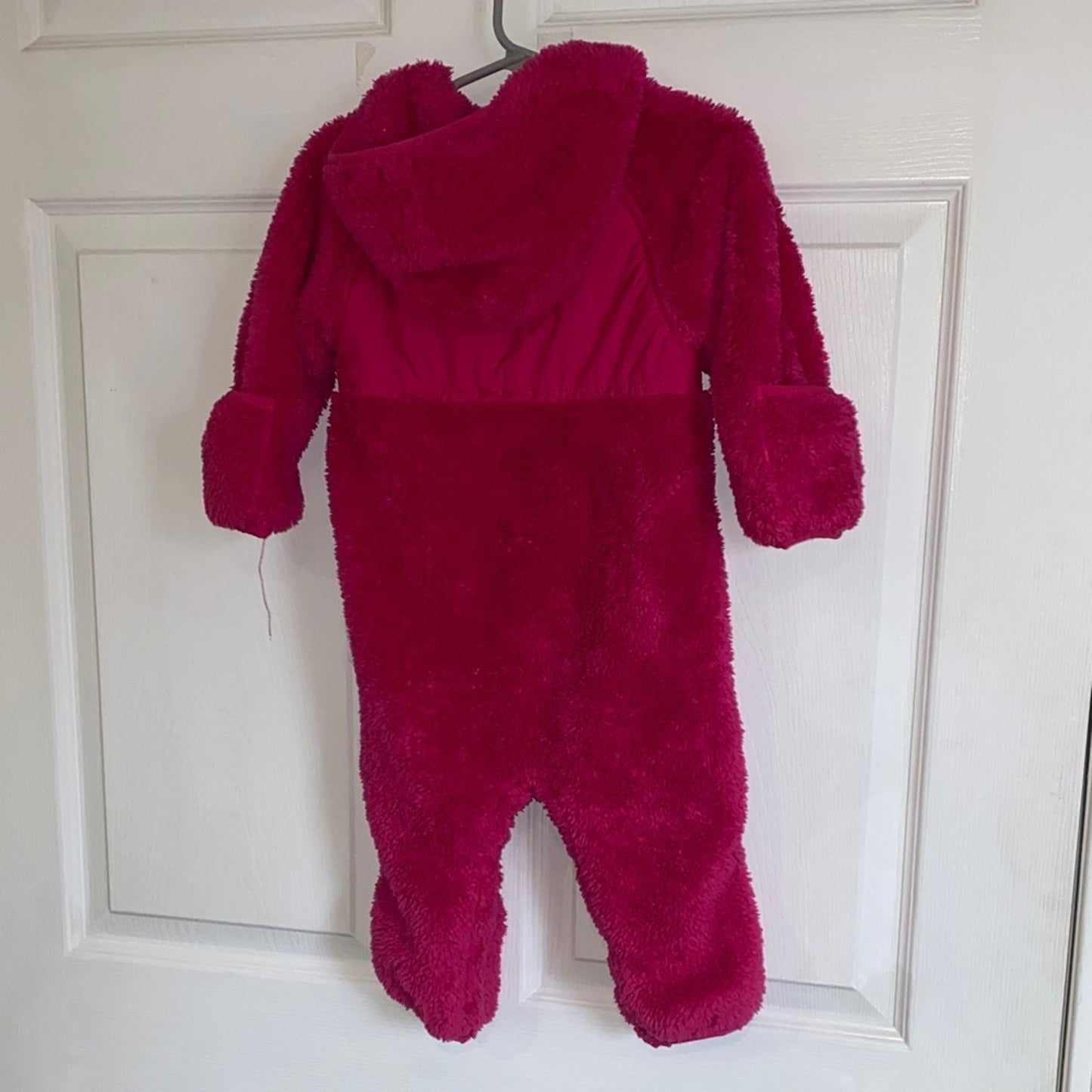 The North Face Kids' Fuchsia One Piece Footie 6-12 mos