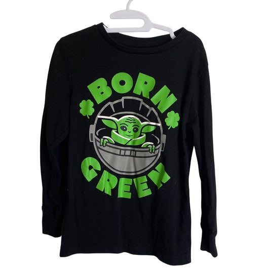 Star Wars Black and Green Long Sleeve Tee XS