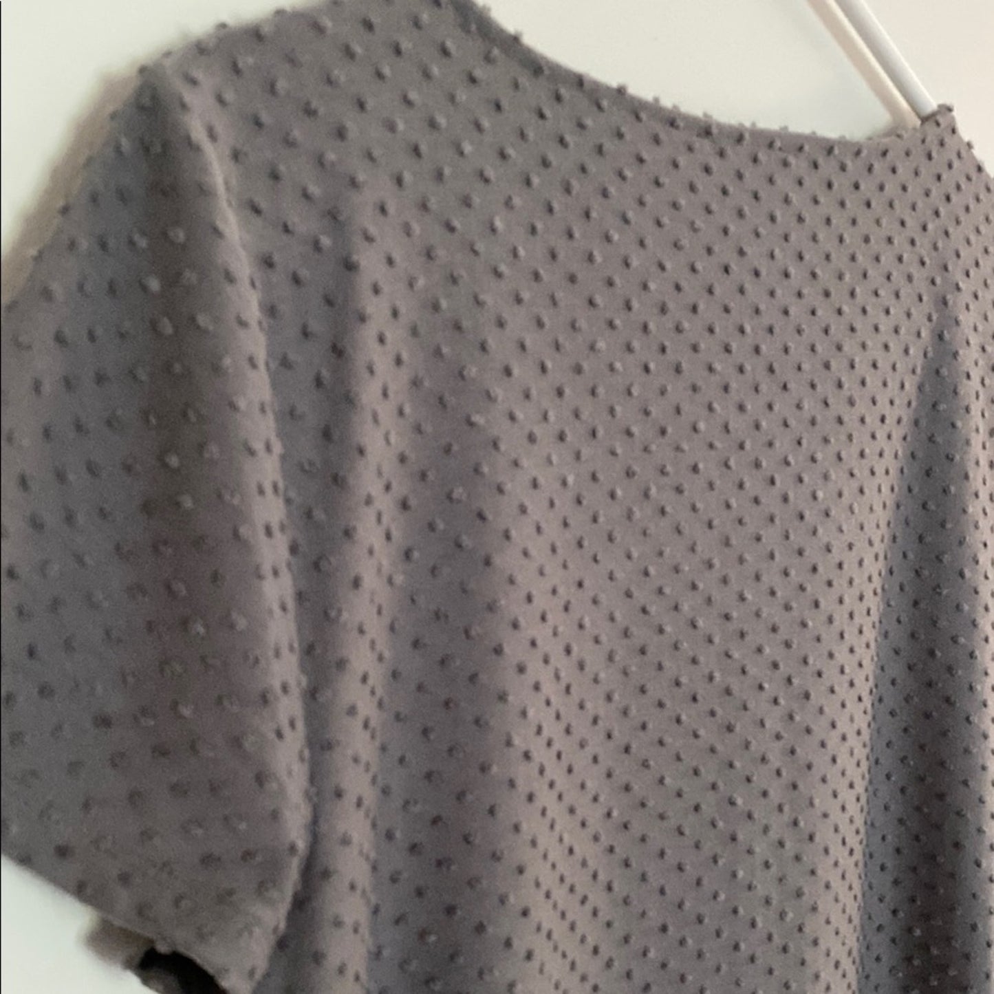 The Limited Gray Fitted Short Sleeve Tee