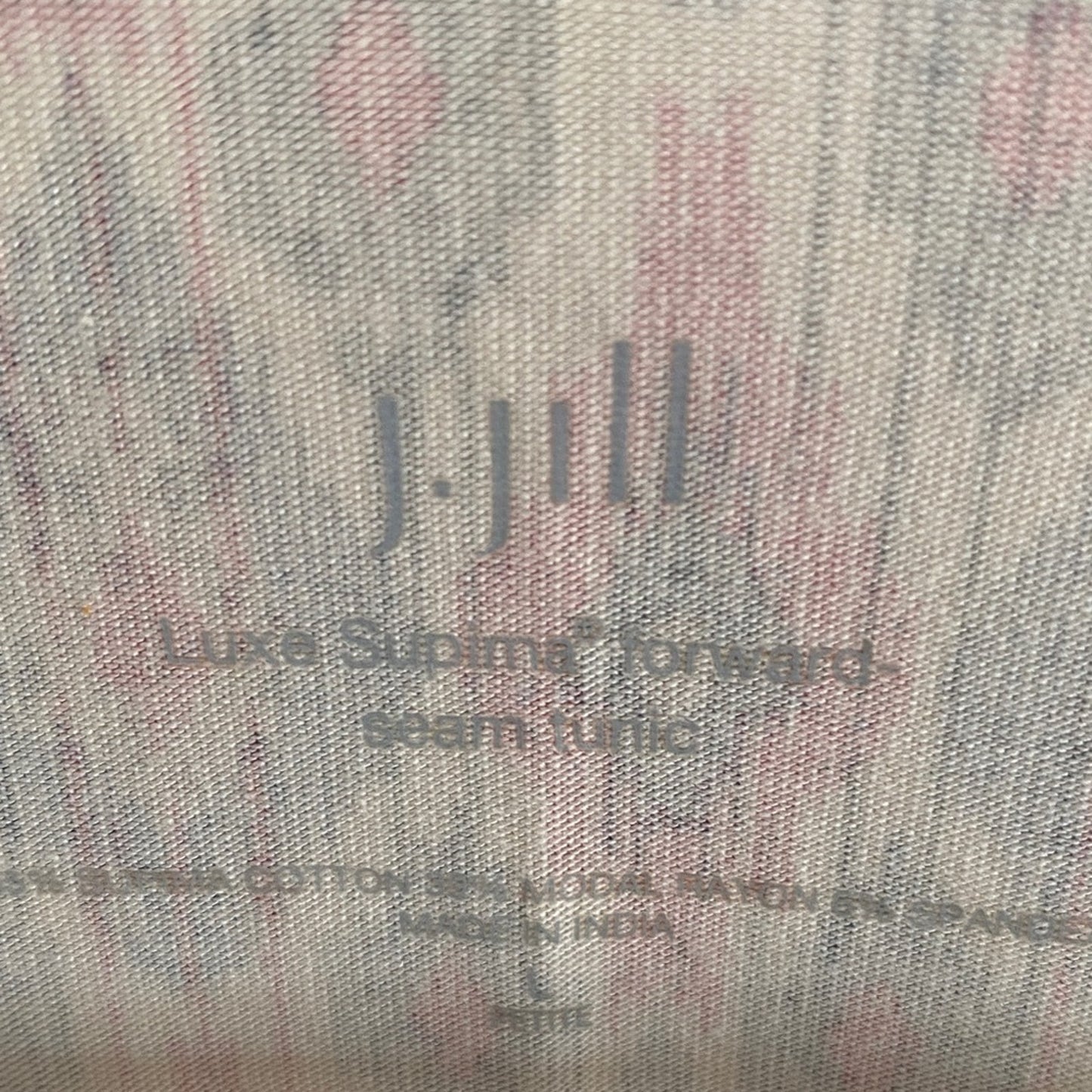 J. Jill Multicolor Geometric Long Sleeve Top