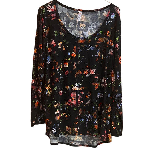 LuLaRoe Multicolor Floral Women's Blouse