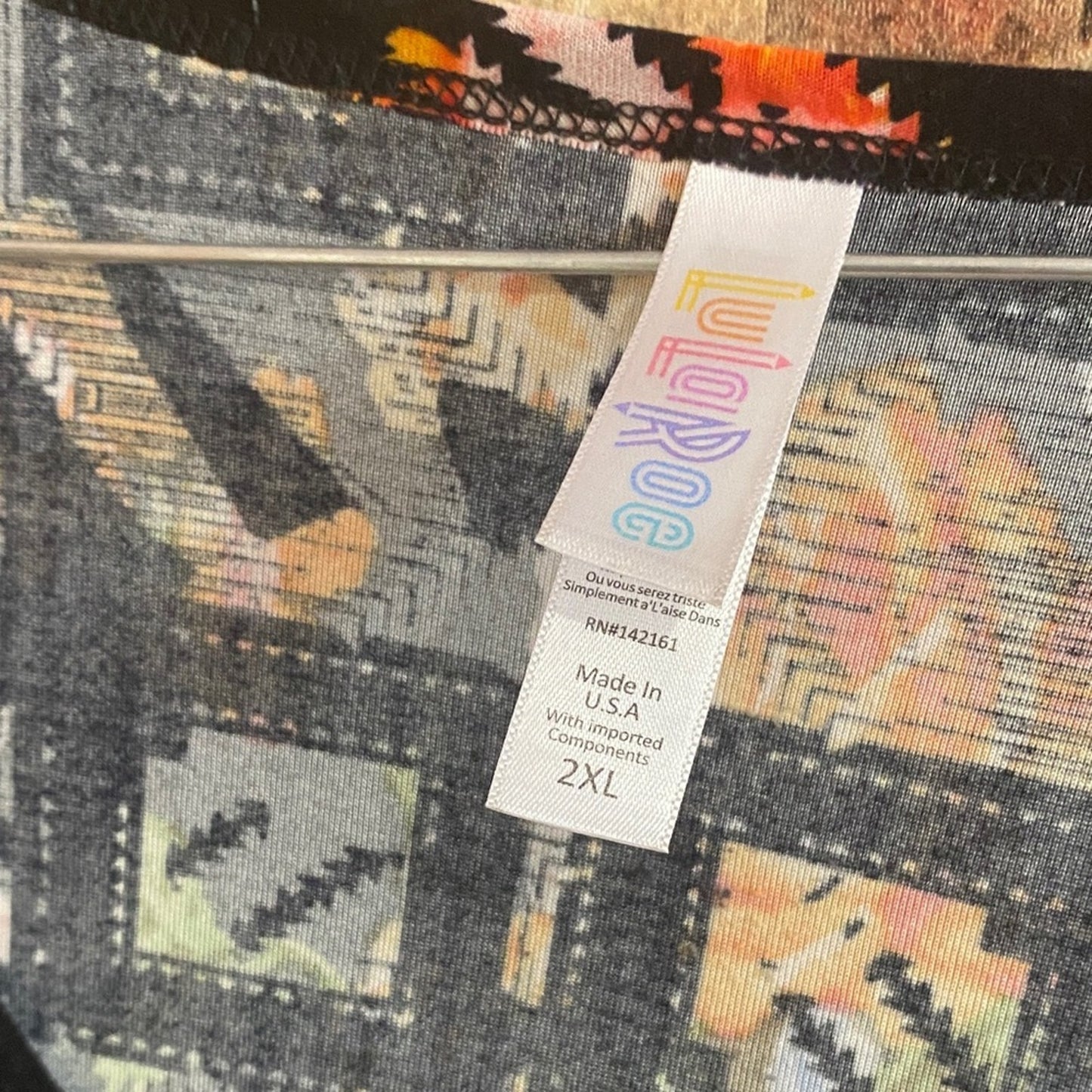 LuLaRoe Multicolor Floral Women's Blouse