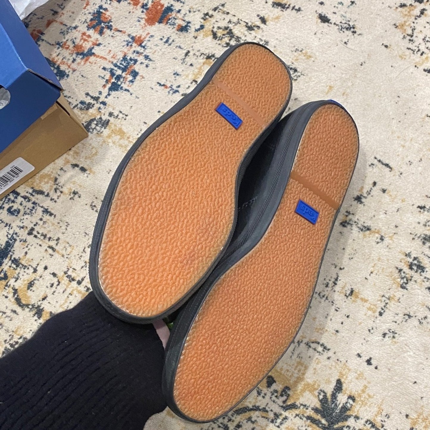 Keds Men's Black Lace-Up Sneakers 8.5 XS