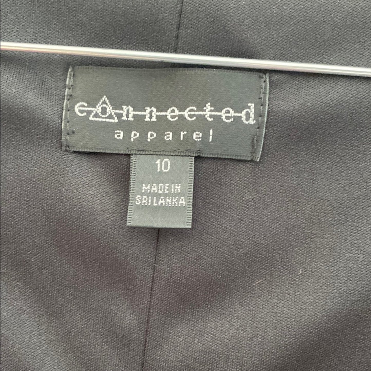 Connected Apparel Pink V-Neck Sheath Midi Dress 10